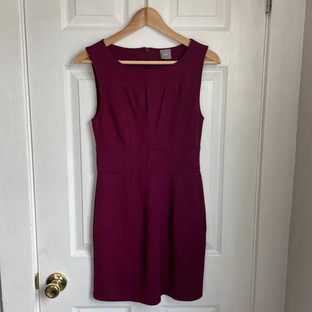 bobi Los Angeles pink magenta mini dress size S